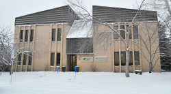 Healthy By Nature clinic exterior in winter