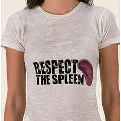 spleen health t-shirt