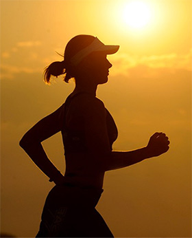 runner, getting exercise